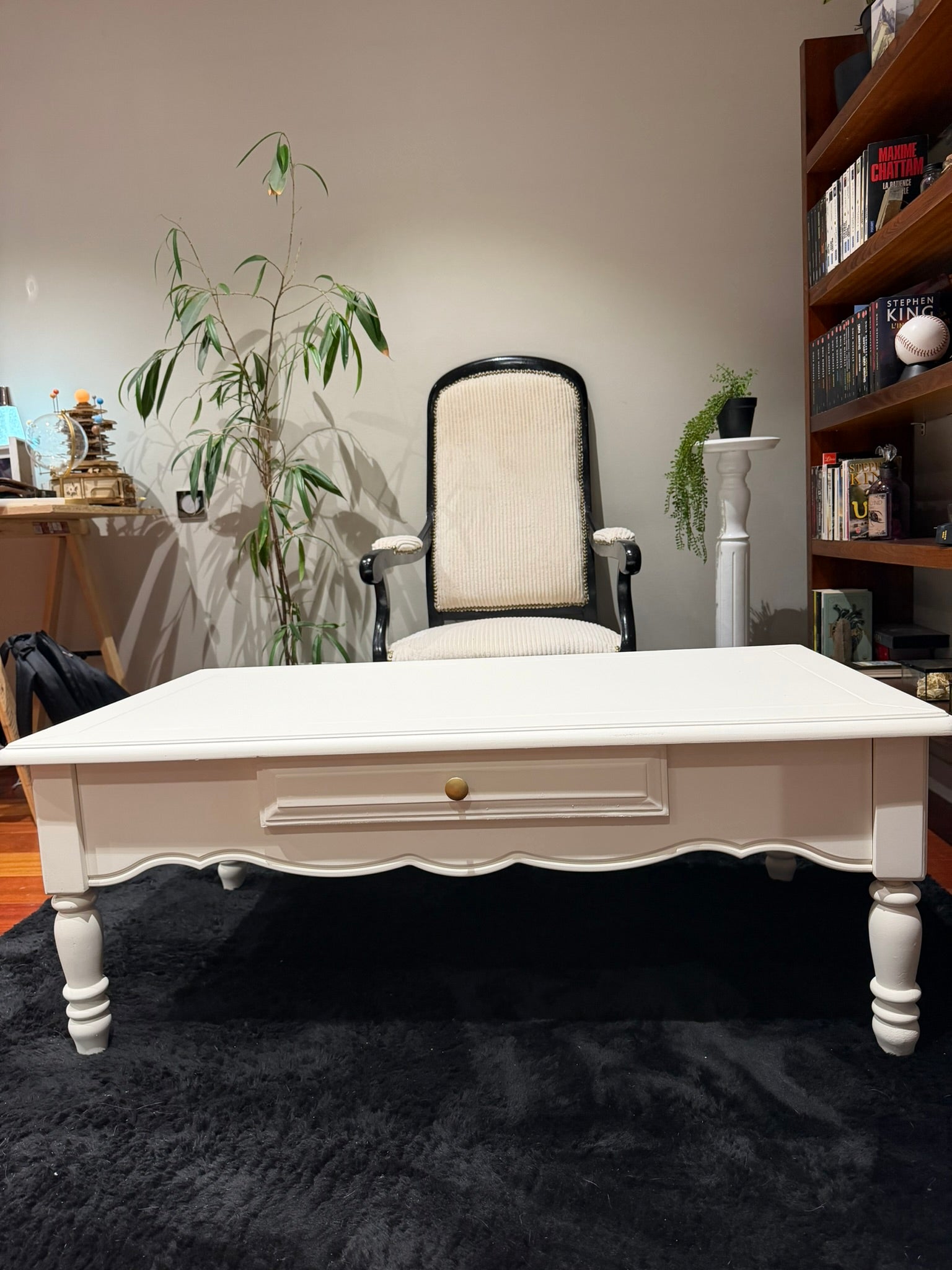 Table basse rénovée - Elégance & authenticité