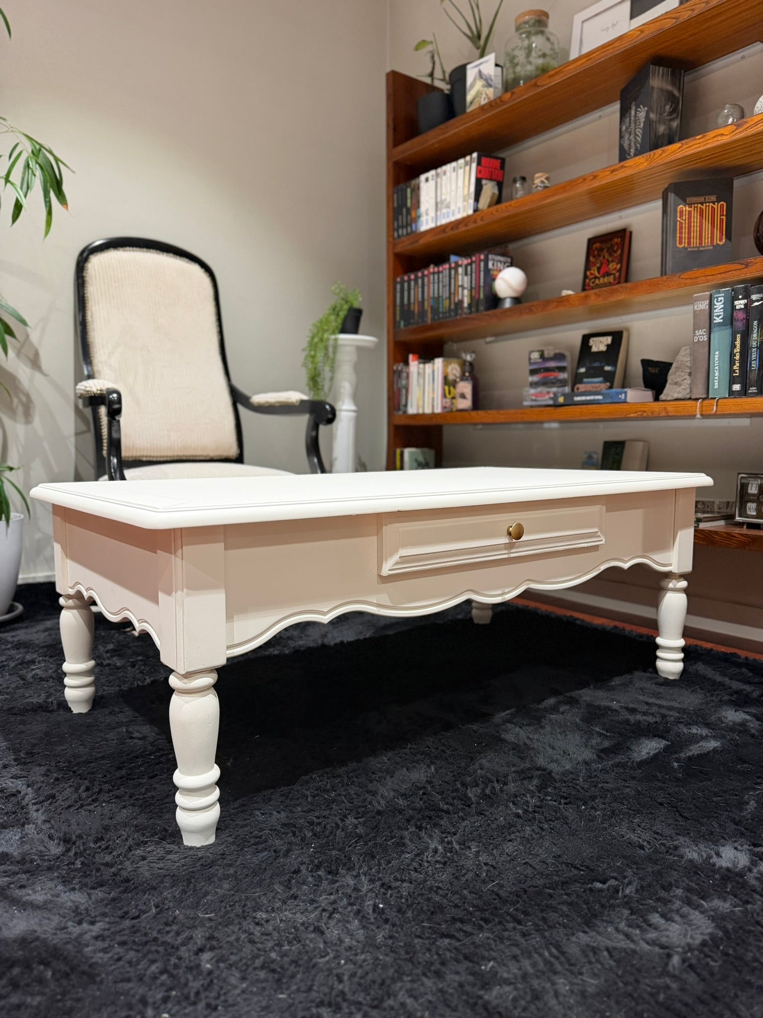 Table basse rénovée - Elégance & authenticité